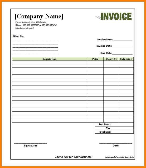 6 editable invoice pdf