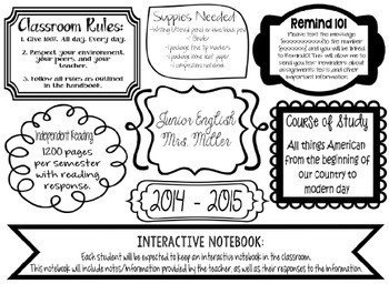 Creative Syllabus Templates by The Teal Paperclip