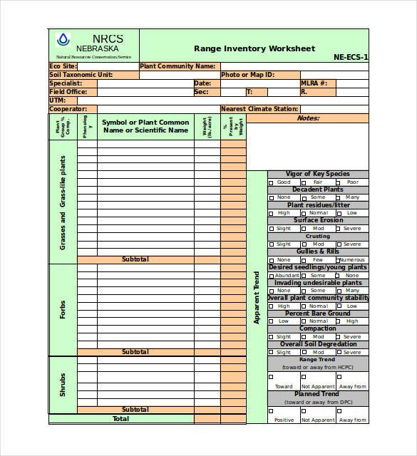 Excel Inventory Template 21 Free Excel PDF Documents