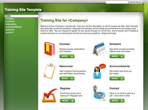 10 Handy Web Templates from Google Sites
