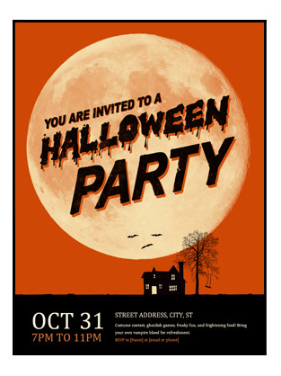 Halloween flyer fice Templates