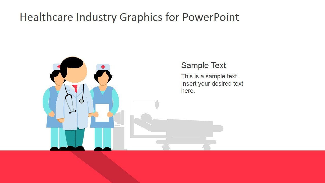 Healthcare Industry Graphics for PowerPoint SlideModel