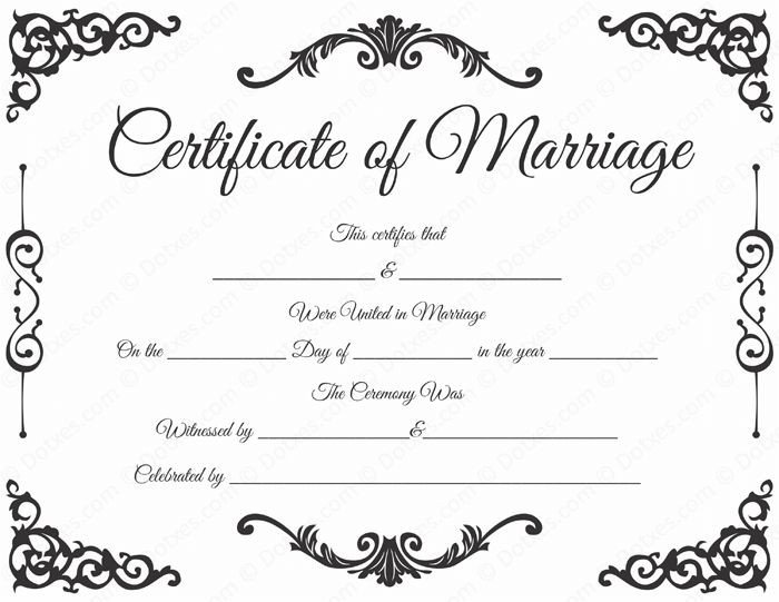 20 best Printable Marriage Certificates images on