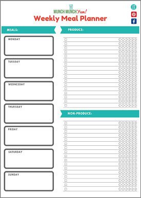 SUPER EASY Meal Planning for Beginners FREE Menu