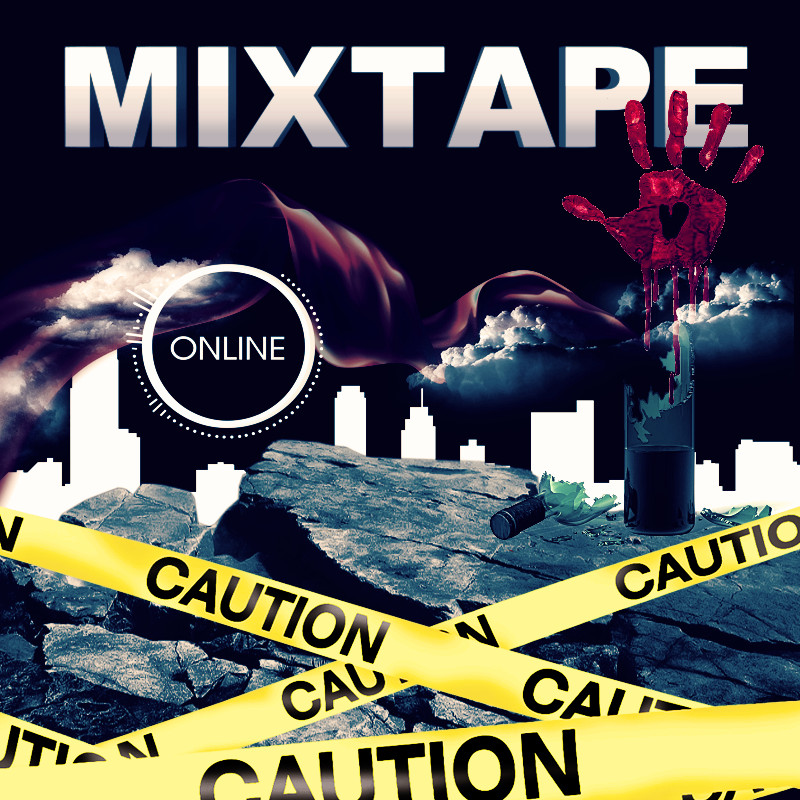 18 Mixtape Backgrounds PSD Free Mixtape Covers