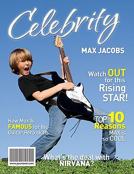 Make a Custom Magazine Cover For Your Personal Celebrity