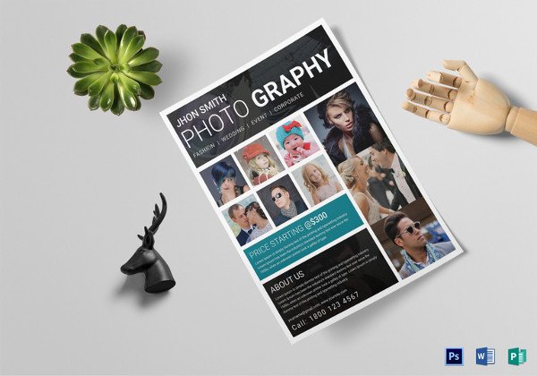 34 graphy Flyers PSD Vector EPS JPG Download