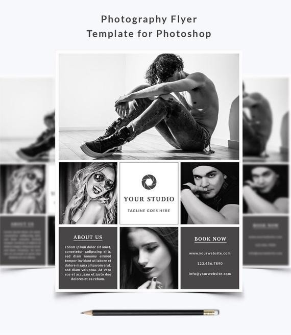 graphy Flyer Template 011 for shop 8 5 x 11