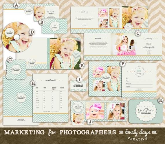 graphy Marketing Templates Set for by LovelyDaysCreative