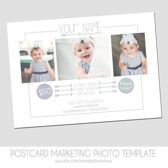 graphy Postcard Mini Session Flyer Marketing Template