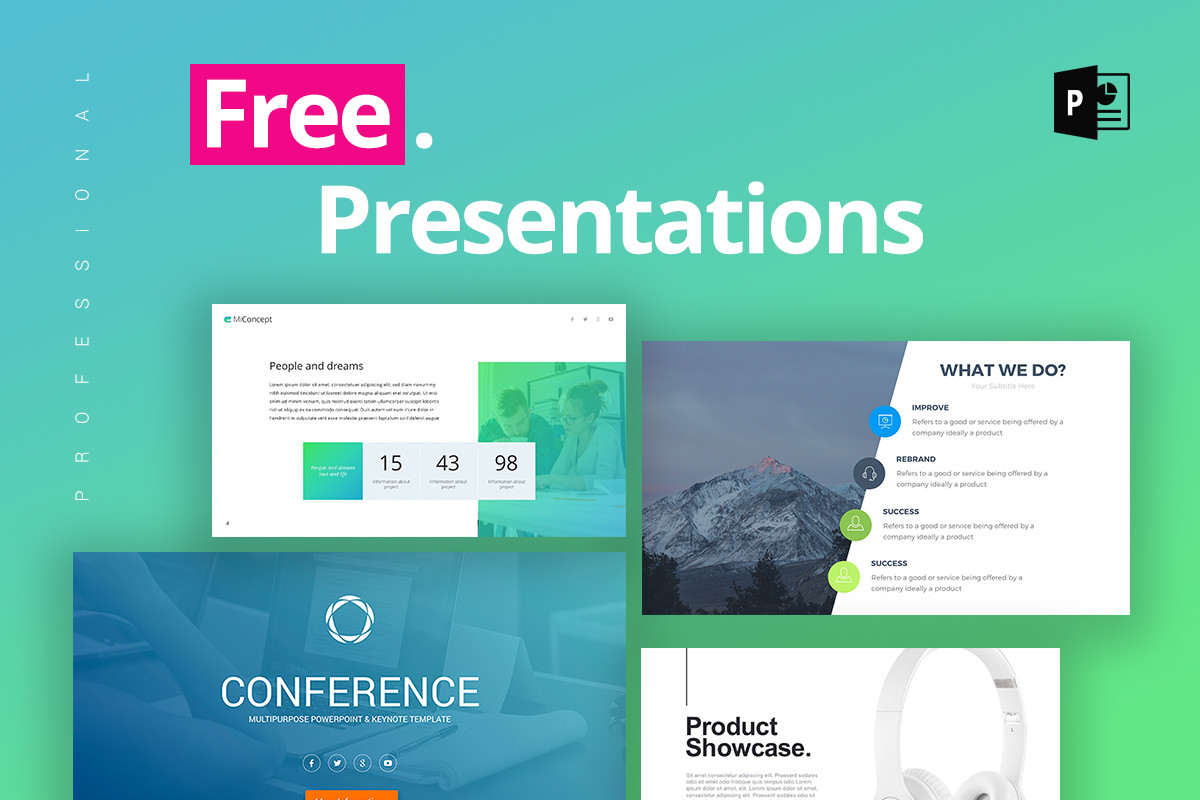 25 Free Professional PPT Templates for Project Presentations