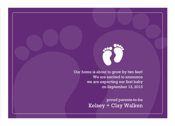 Free Printable Pregnancy Announcement Templates