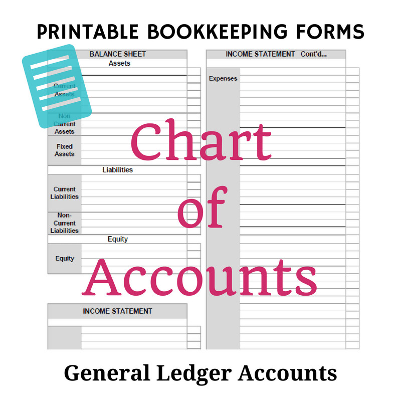 Free Bookkeeping Forms and Accounting Templates