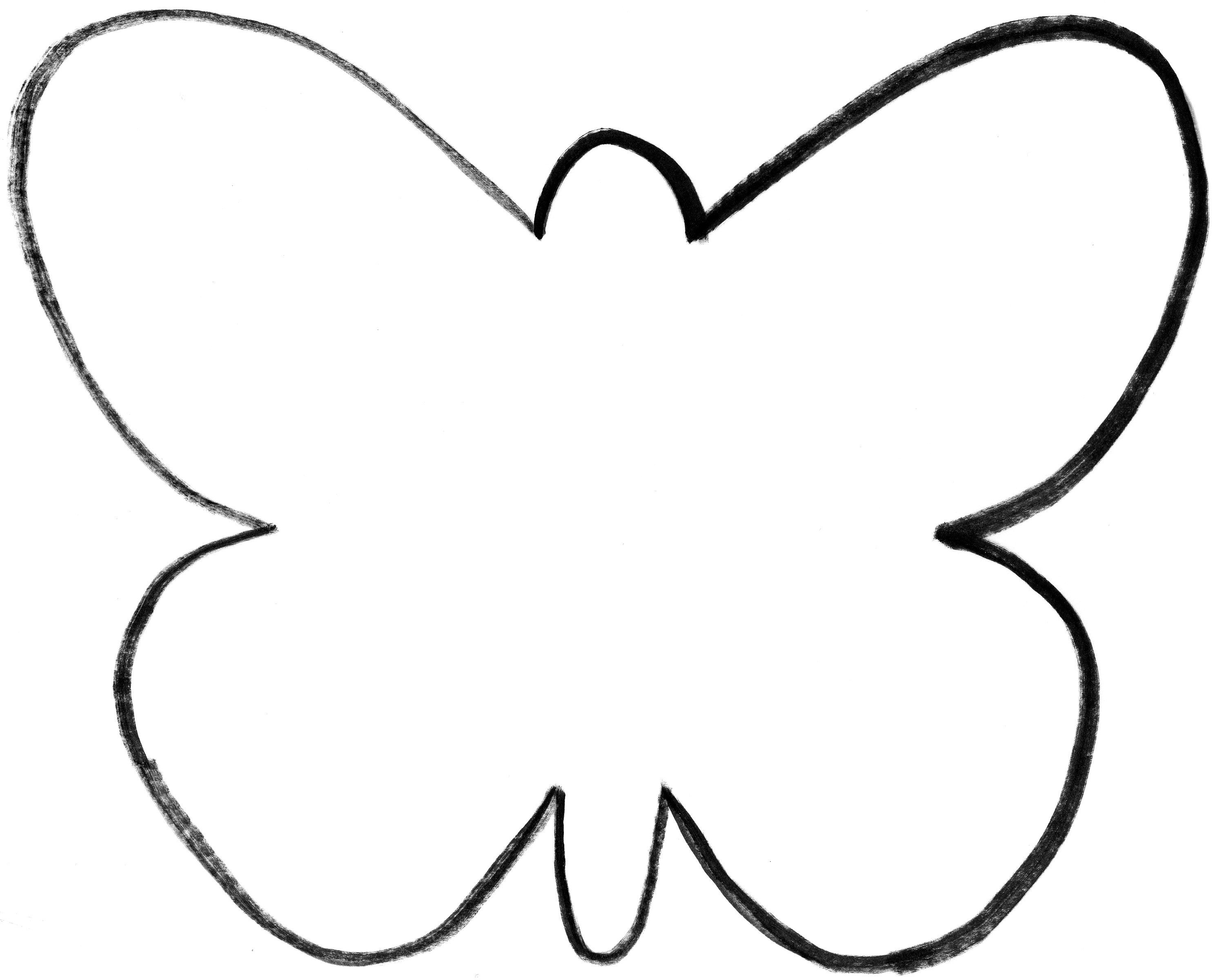 7 Best of Butterfly Template Printable