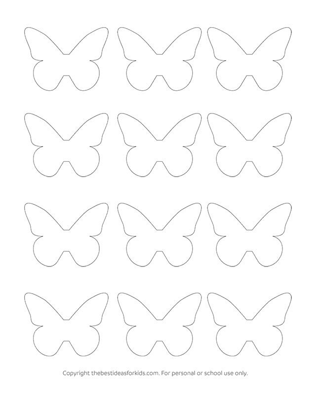 Butterfly Template The Best Ideas for Kids