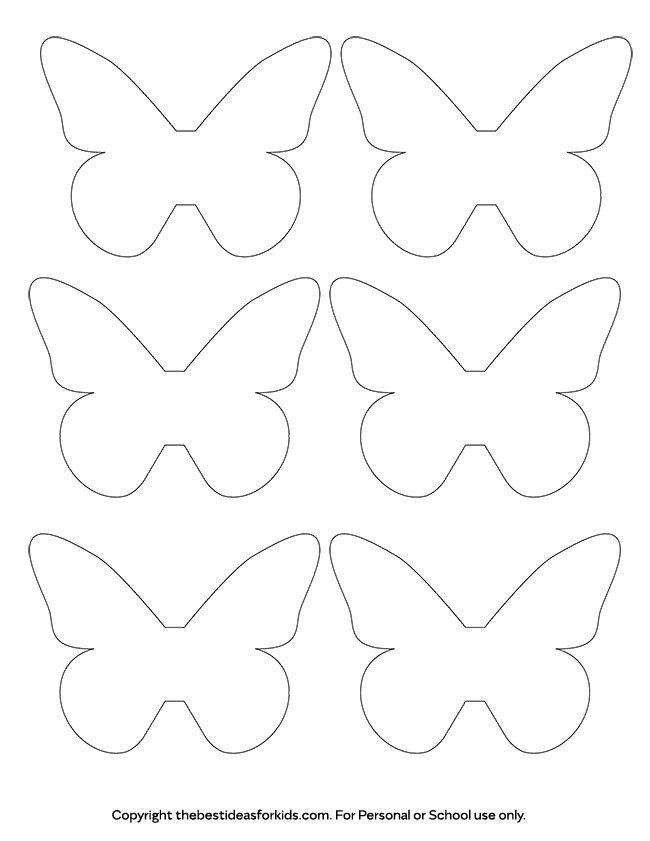 Butterfly Template The Best Ideas for Kids