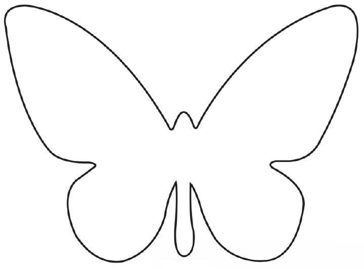 FREE Printable Butterfly Template