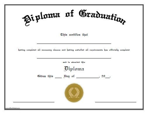 Free Printable Preschool Graduation Certificates