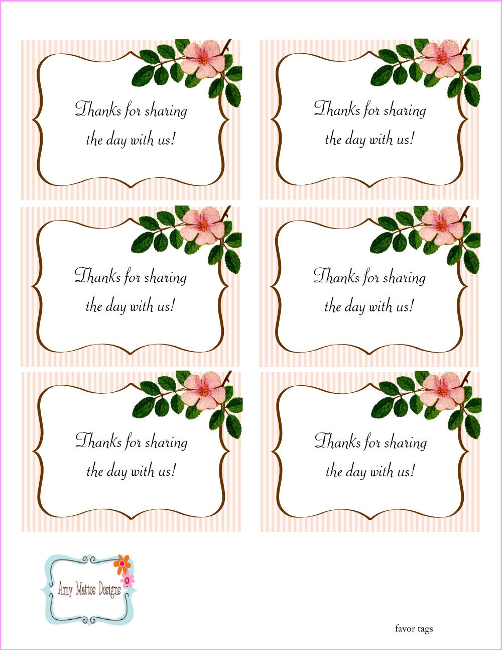 FREE Mother s Day Printables from Amy Mattes Designs