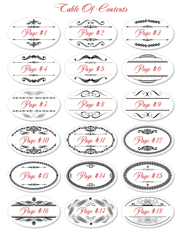 Printable Oval Labels – Free Template Set