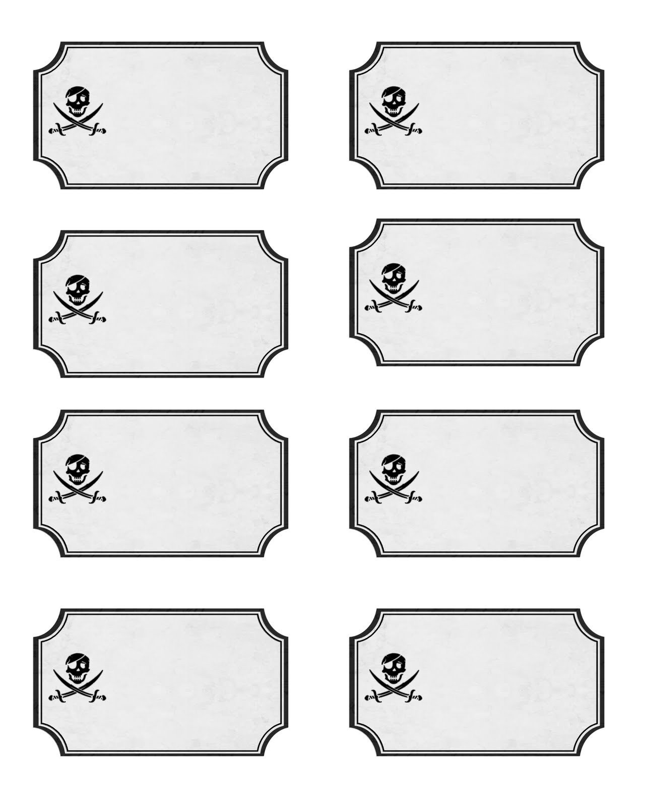 Pirate Party with FREE Printables