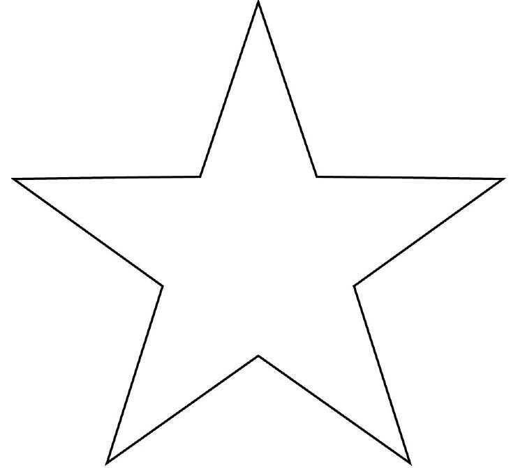 Outline A Star Shape ClipArt Best
