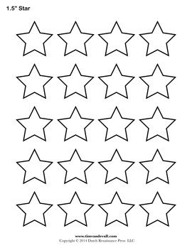 Printable Star Templates