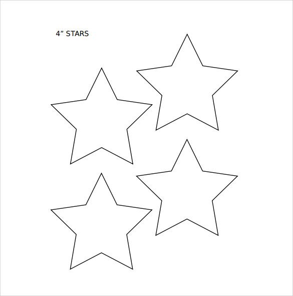 Star Template 19 Download Documents in PDF PSD Vector