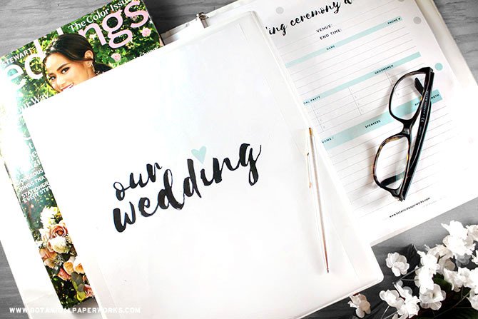 free printables NEW Wedding Planning Binder Download