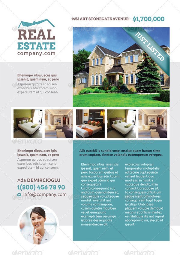 Real Estate Flyer Template – 52 Free PSD AI Vector EPS