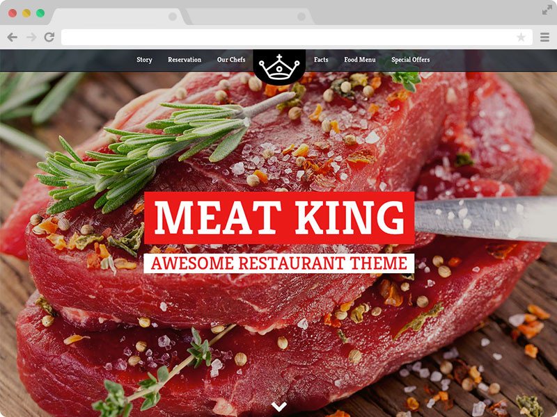 Free Restaurant Website Responsive Bootstrap Template