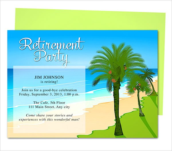 Retirement Party Invitation Template 36 Free PSD Format
