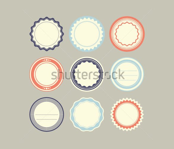 27 Round Label Templates – Free Sample Example Format