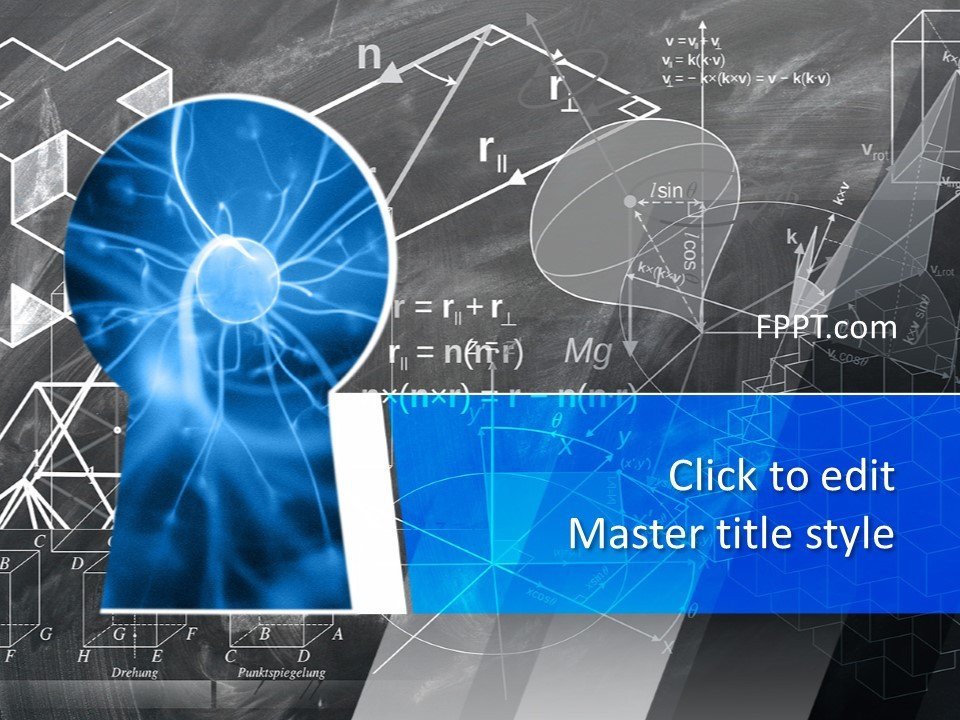 Free Science Knowledge PowerPoint Template Free