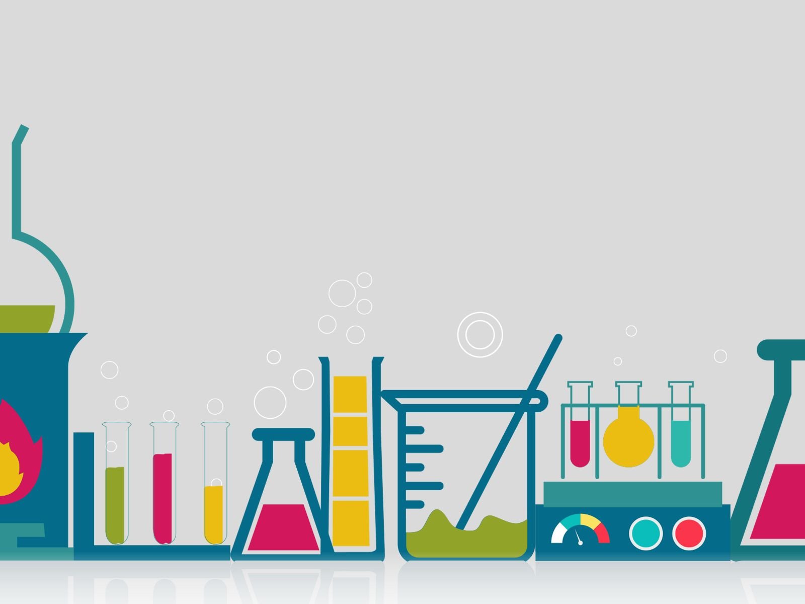 This Chemistry powerpoint background is a simple design