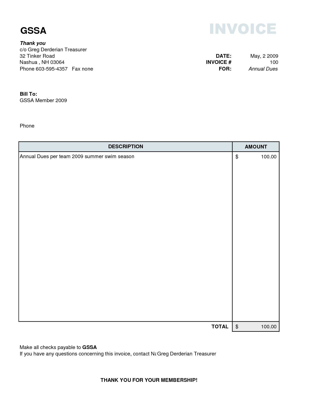 plain invoice template basic invoice template excel basic