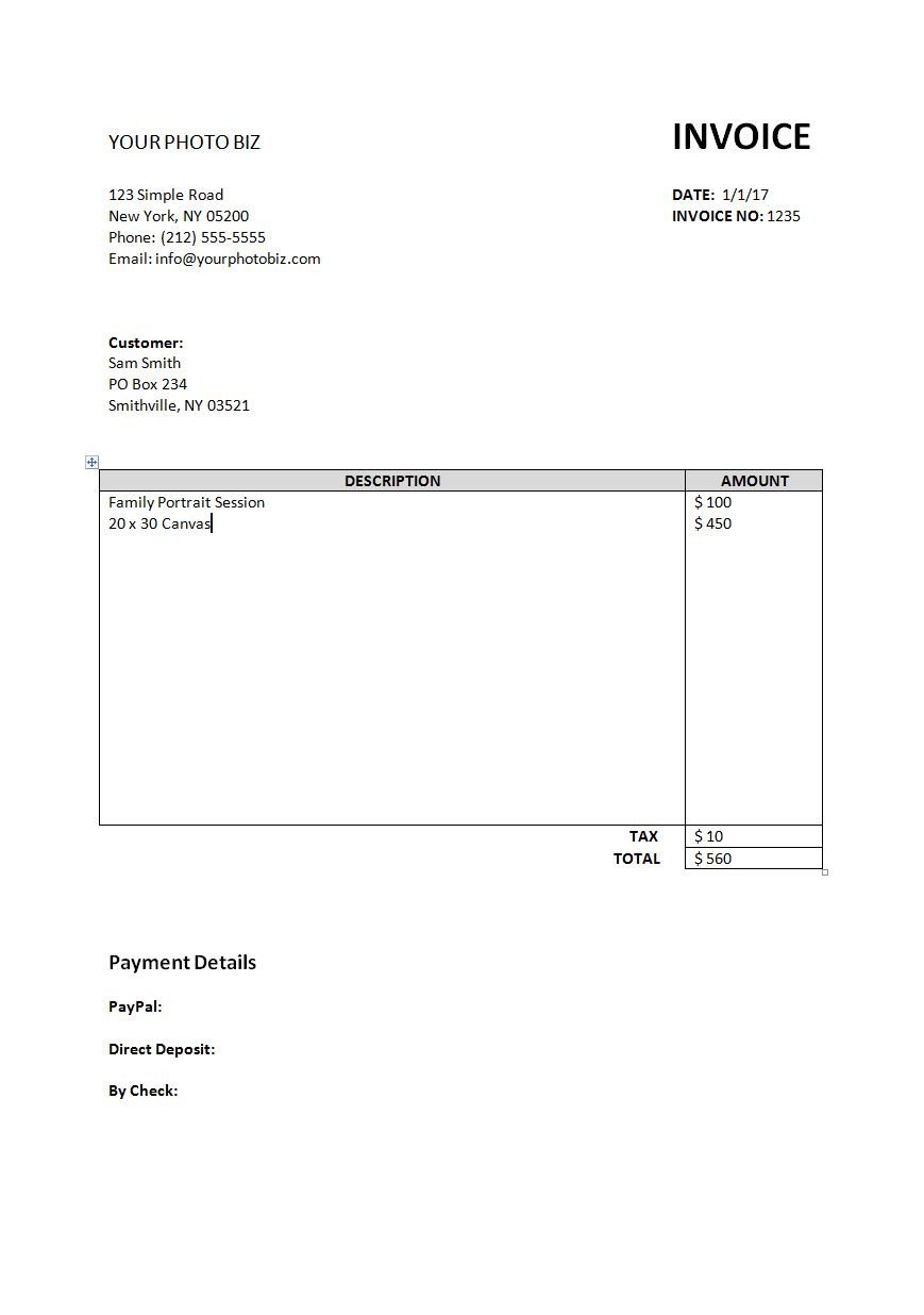 simple invoice template What s So Trendy About Simple