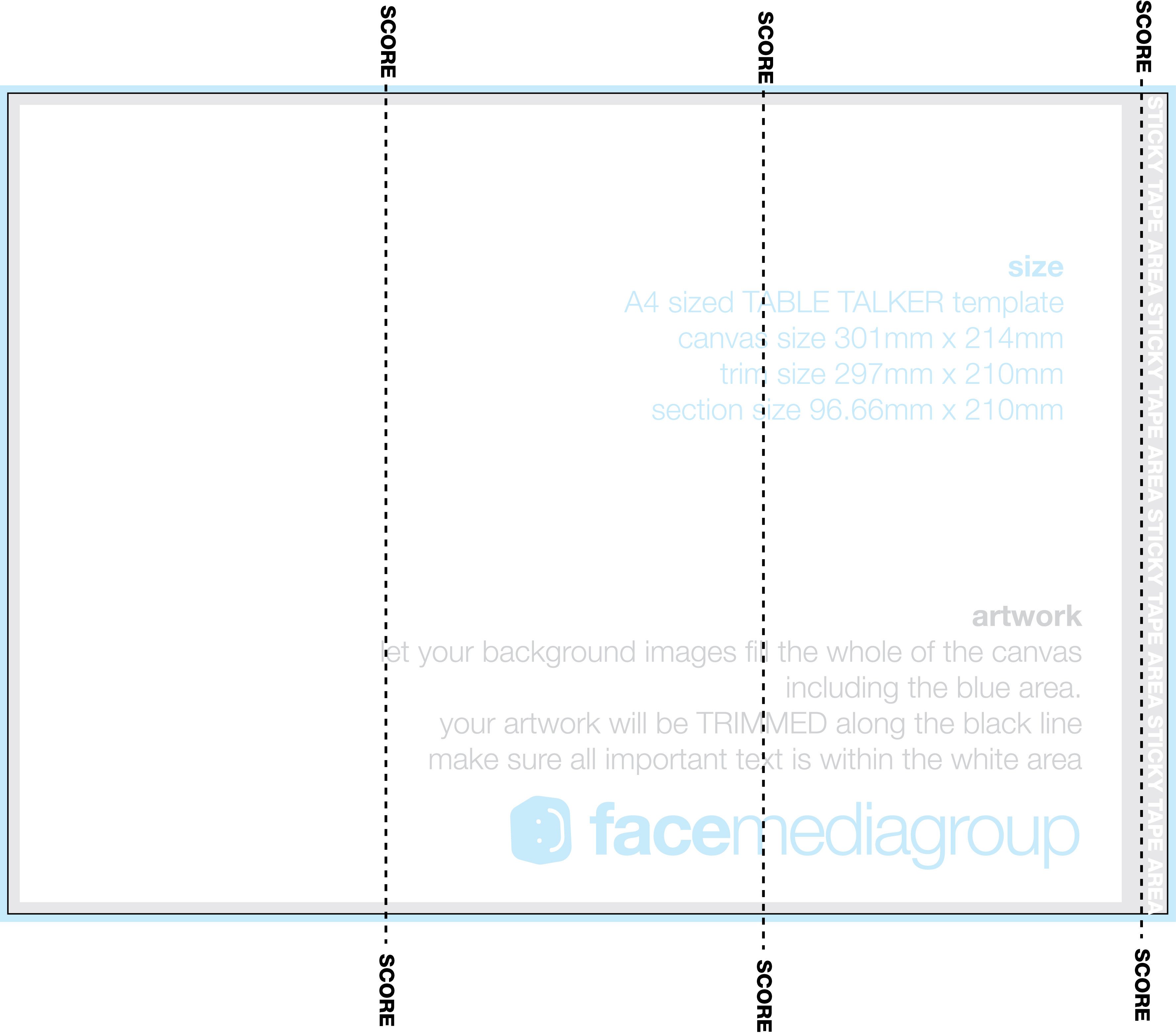 Table Tent Template