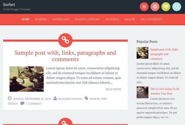 30 Best Free Blogger Templates – Early 2014