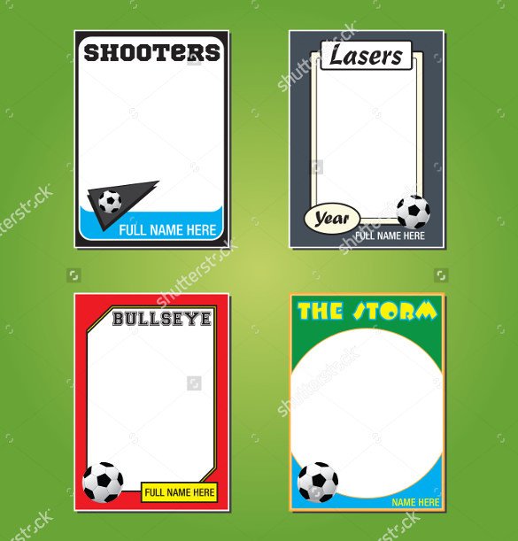 33 Trading Card Template Word PDF PSD EPS