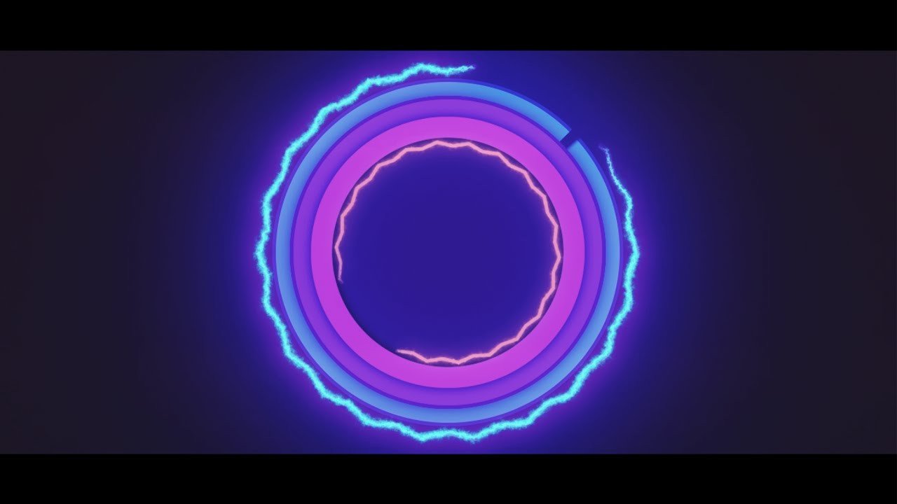 NEON Free 2D Intro Template