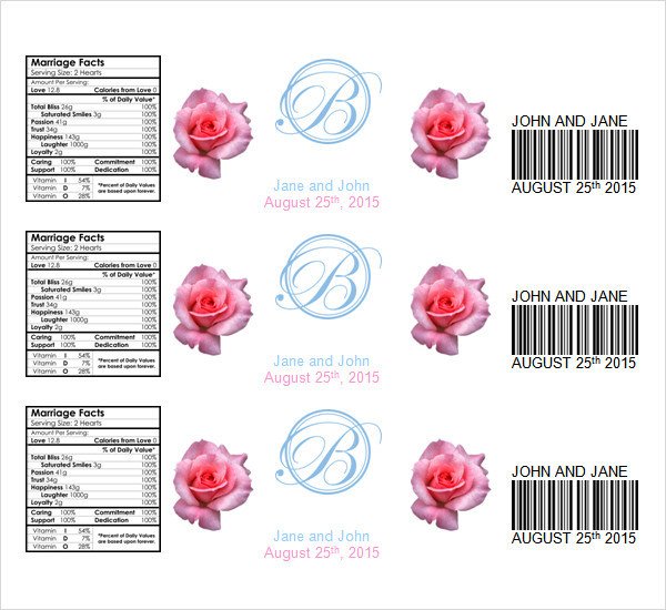 Water Bottle Label Template 23 Download in PSD Word
