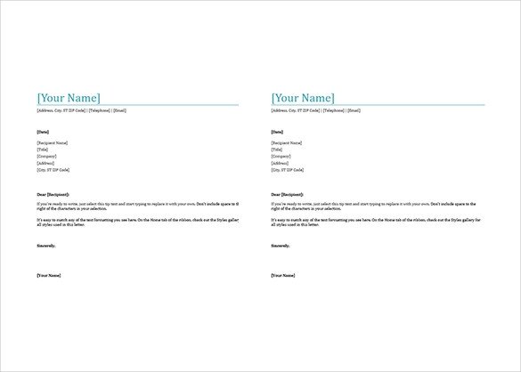 32 Free Download Letterhead Templates in Microsoft Word