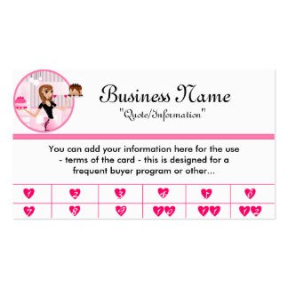 55 Frequent Buyer Business Cards and Frequent Buyer