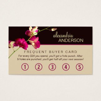 Frequent Buyer Business Cards & Templates