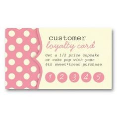 Frequent Buyer Cards on Pinterest
