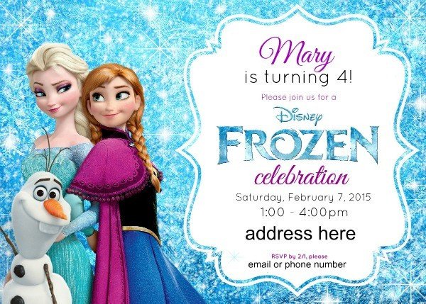 Disney s Frozen Birthday Party Ideas Pink Purple Blue