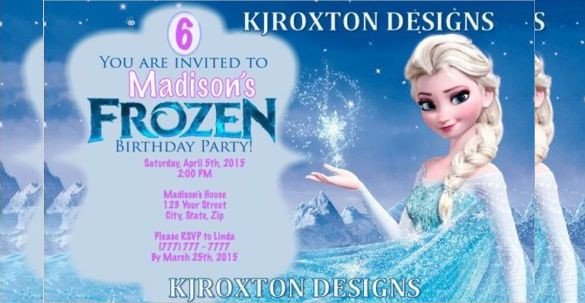 1000 ideas about Free Frozen Invitations on Pinterest
