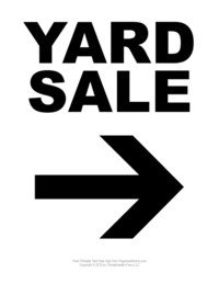 Garage Sale Tips Clear Clutter With A Yard Sale