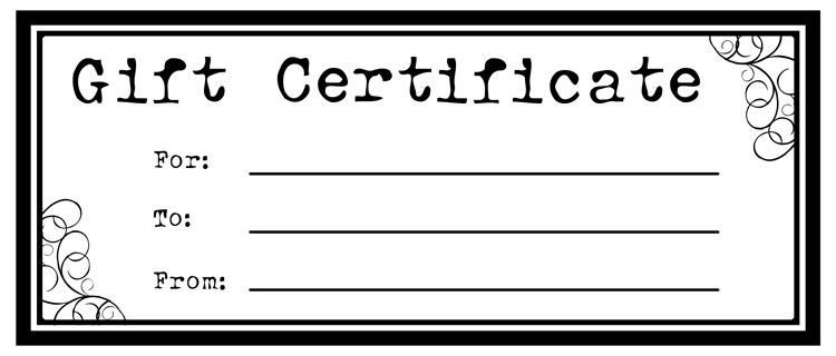 Printable t certificates for homemade ts